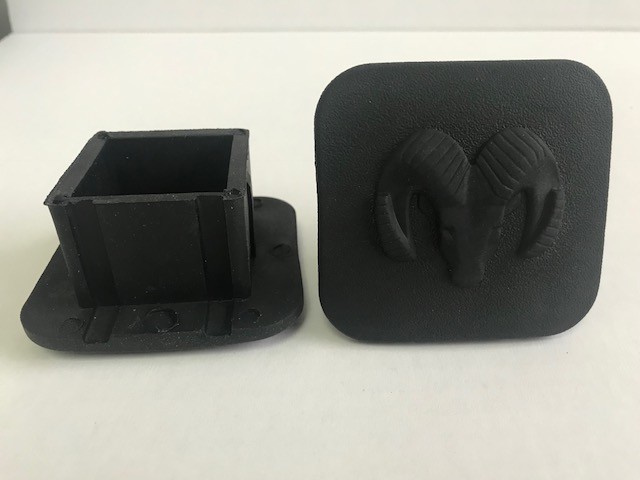 2" RAM Trailer Hitch Receiver Cover Plug