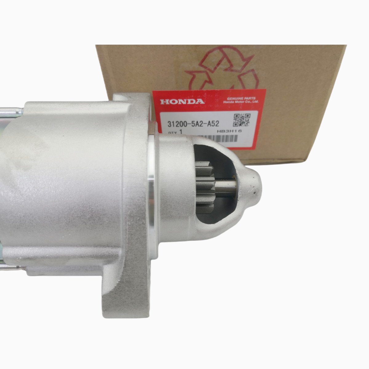 31200-5A2-A52 Genuine Honda Starter for Honda Accord 2.4 Automatic 2013-17 NEW