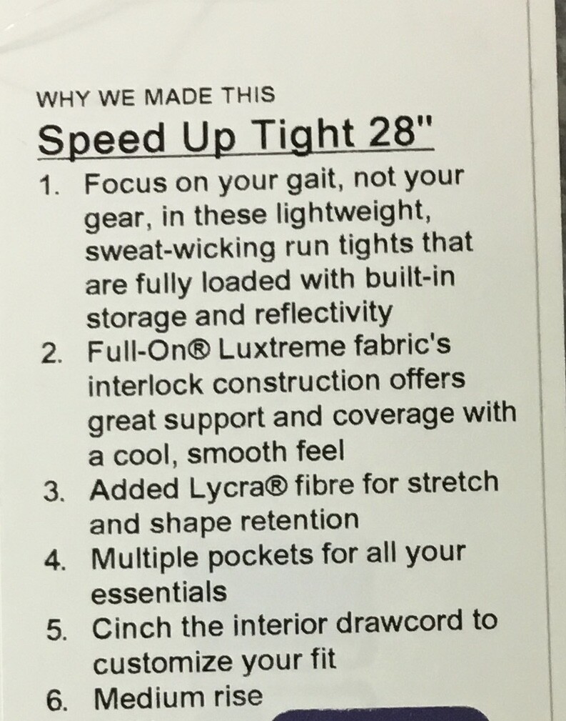 Lululemon Women’s Speed Up Tight 28” LW5CDSS FPWL Gray/White Size 12