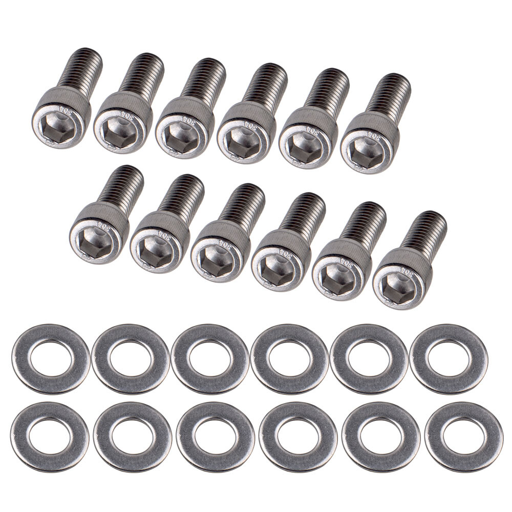 SMALL BLOCK FOR CHEVY STAINLESS ENGINE STUD / BOLT KIT SBC 283 305 327 350 400 A