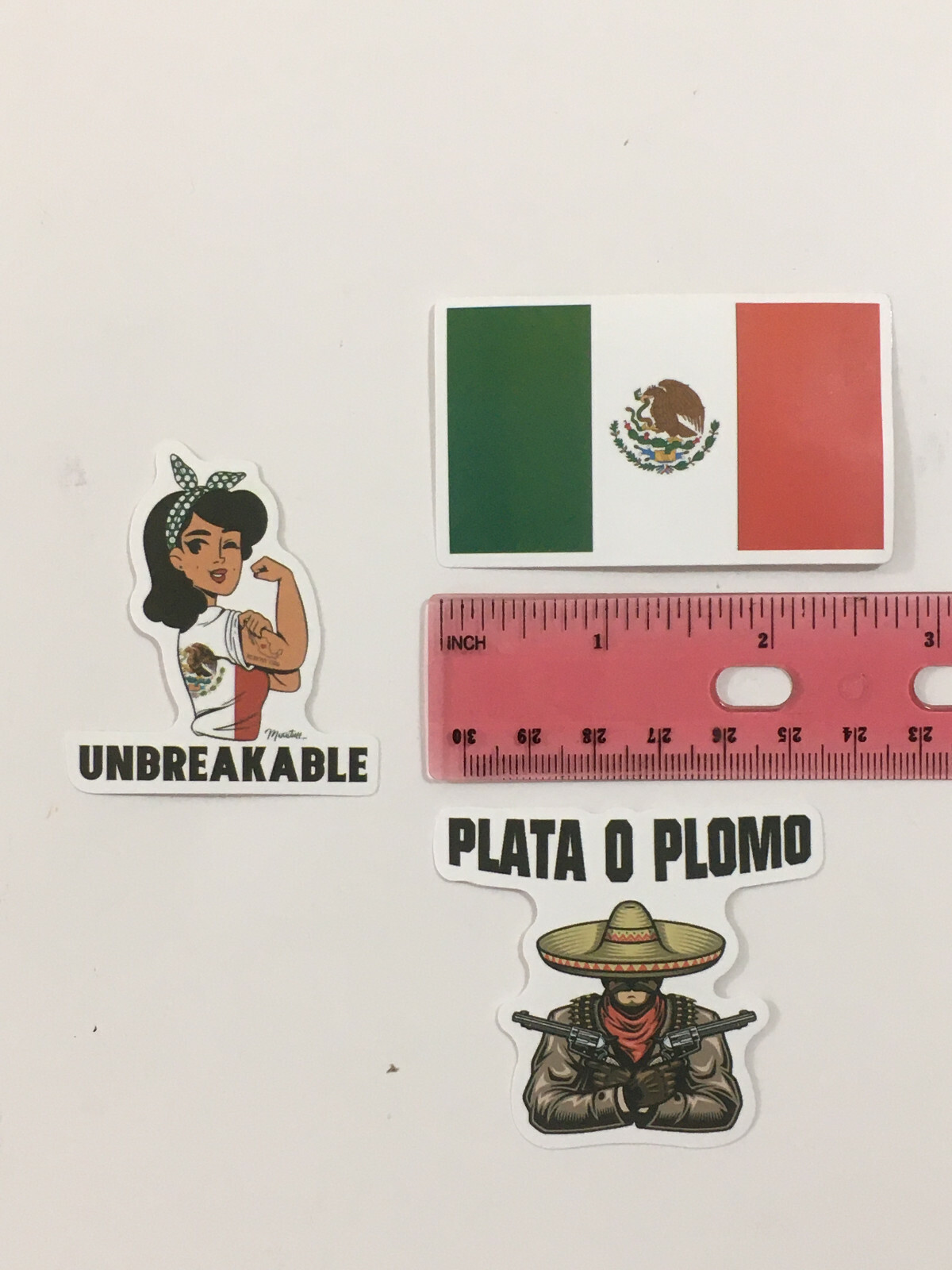 98 Pcs Mexican Stickers Mexico Flag Hispanic Latino Pride Sticker Funny Joke