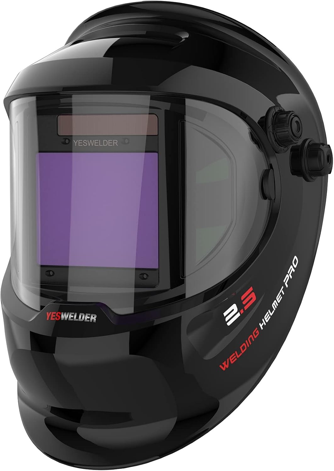 Auto-Darkening Welding Helmet,Large View True Color Welder Helmet with Side View