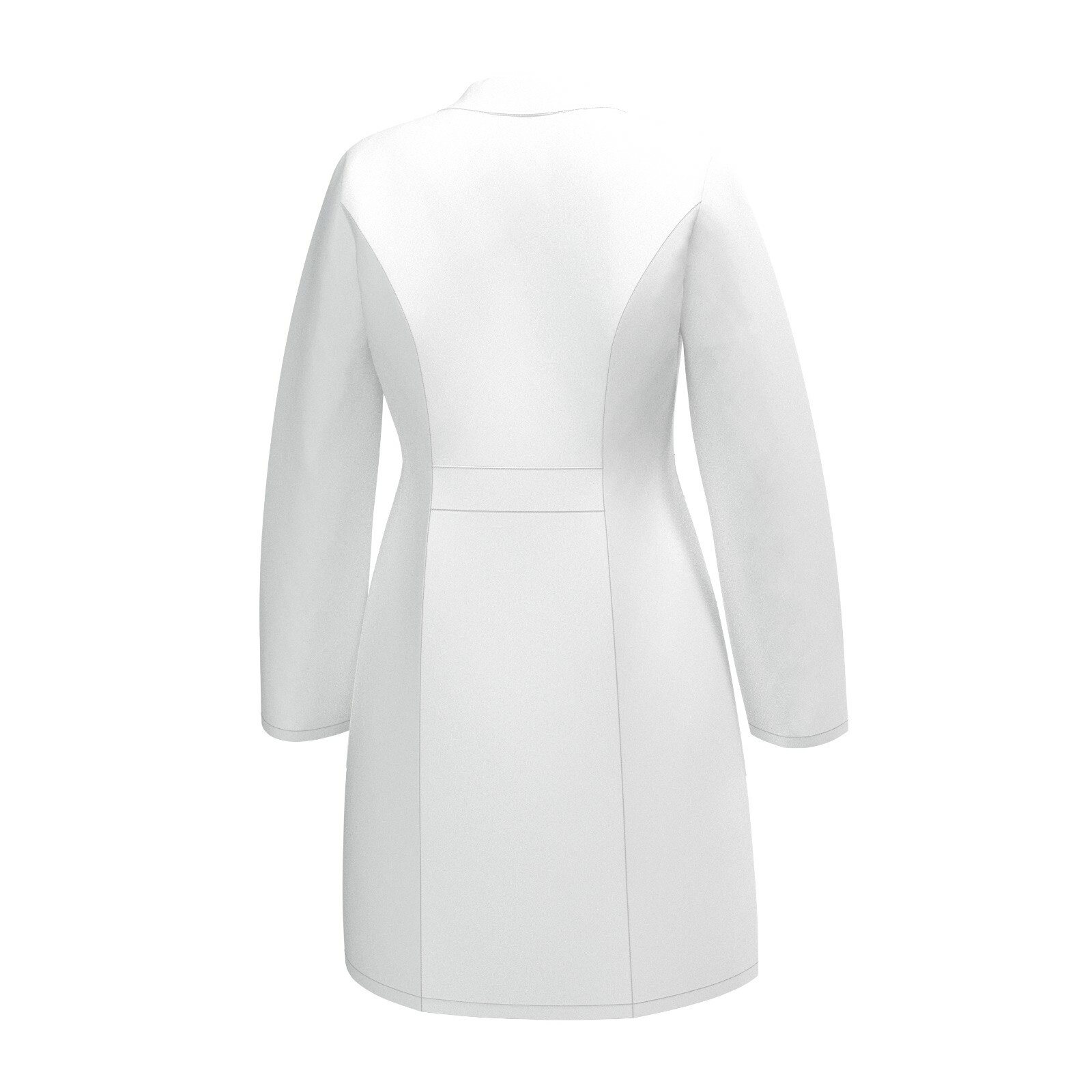 Medical Stretch White Women Nursing Long Lab Coats XS S M L XL 2XL Women