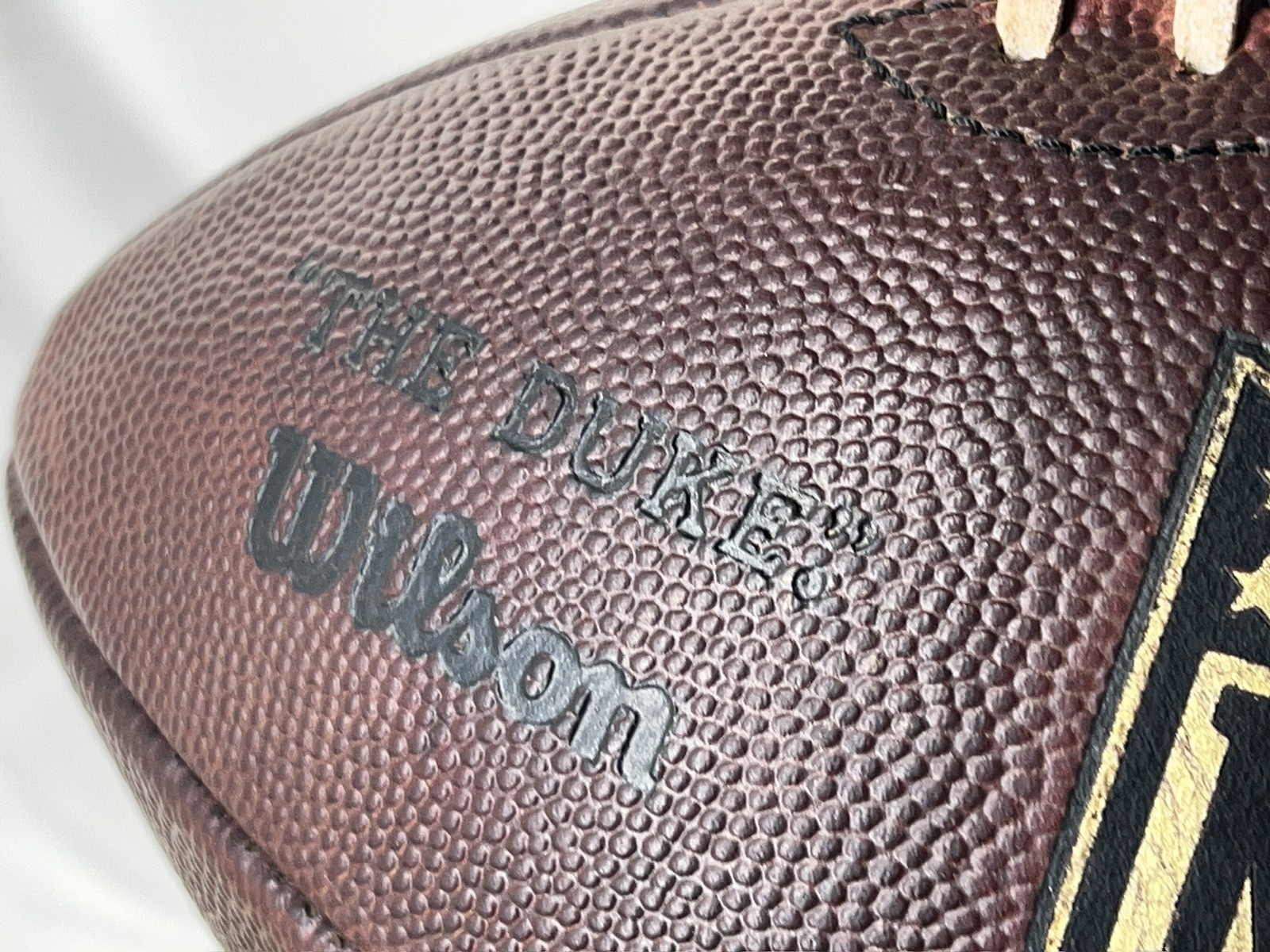 Flash sale!! RAMS LOGO - NFL "The Duke" Wilson Football - Prepped & Conditioned
