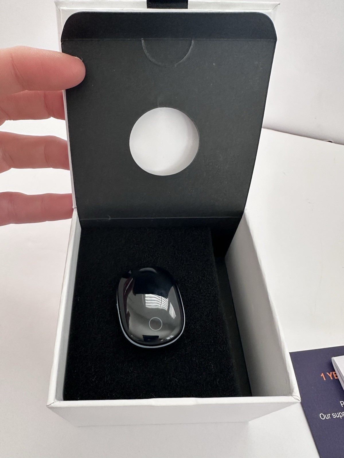 Wellue O2 Ring Oxygen Heart Rate Monitor (Model: PO2)