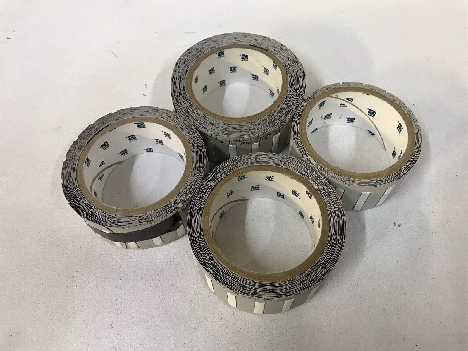 *LOT OF 4 USED ROLLS* Brady PSBXP-114-125 PS Permasleeve Wire Sleeve Labels