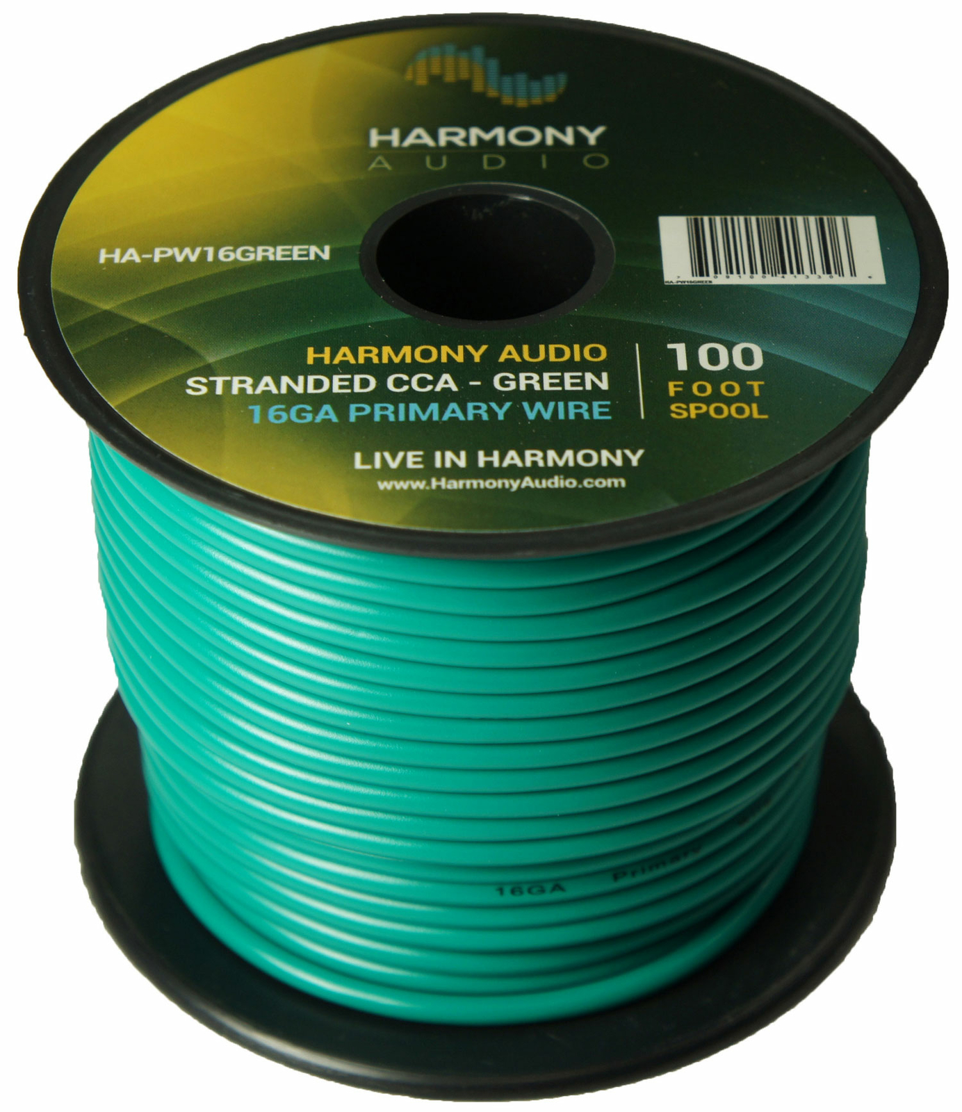 Harmony Car Primary 16 Gauge Power or Ground Wire 1000 Feet 10 Rolls Multi Color