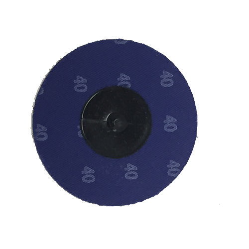 25 - 3" Roloc Zirconia Quick Change Sanding Disc 40 Grit
