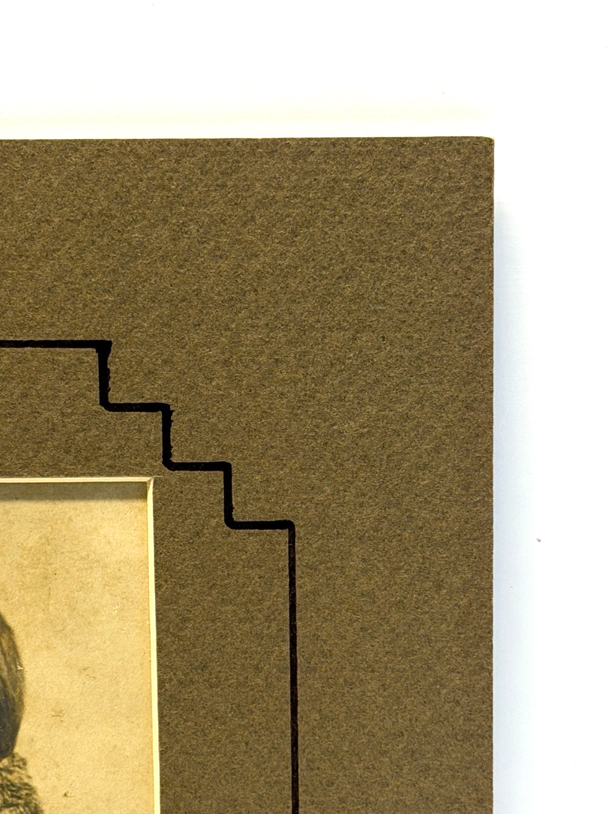 Antique Native American Indian Photograph of Chief Wah-Shun-Gah of Kaw Nation