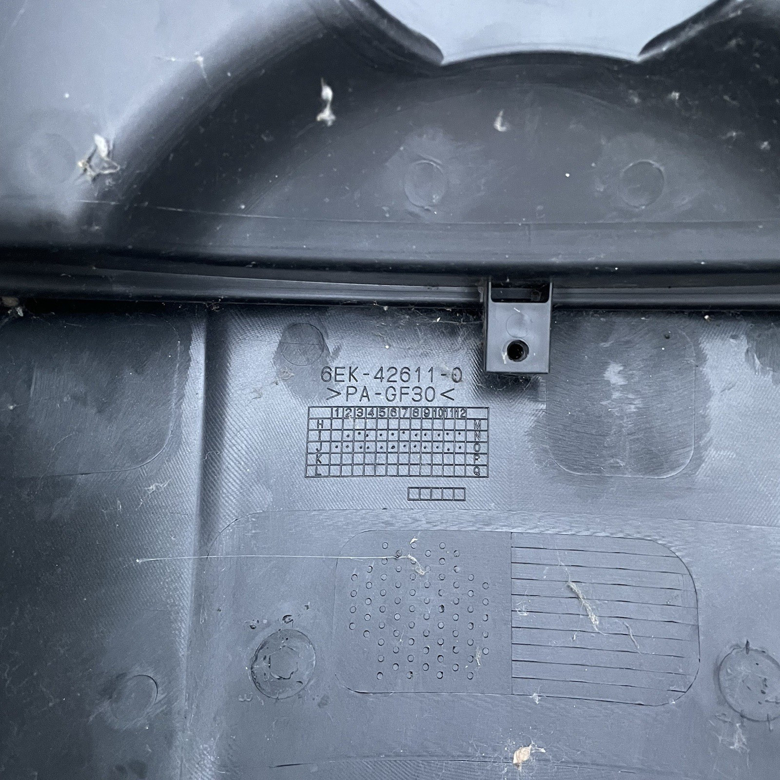 Yamaha 90hp 4 Stroke Outboard Top Cowling Hood Cover 6EK-42611-0