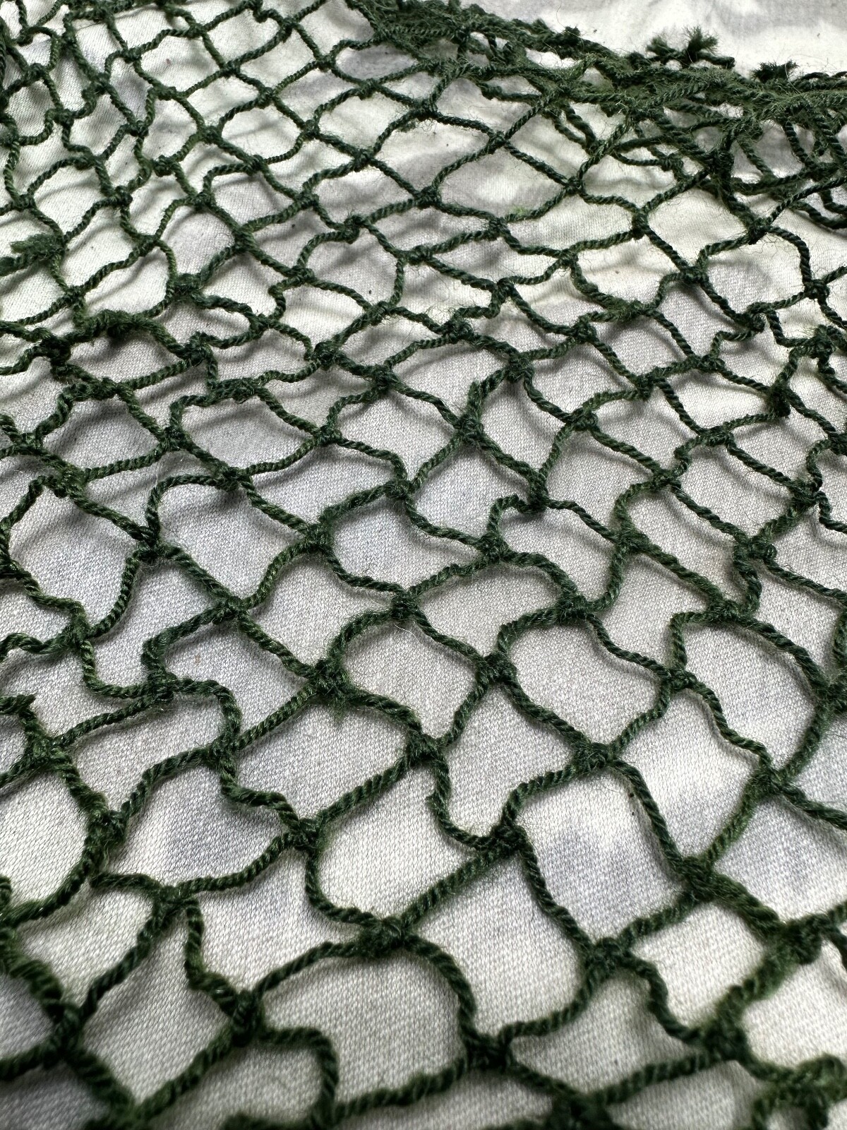 Original British Army Mk2 Mk3 Mk4 Camouflaged Helmet Net- New Old Stock Unissued