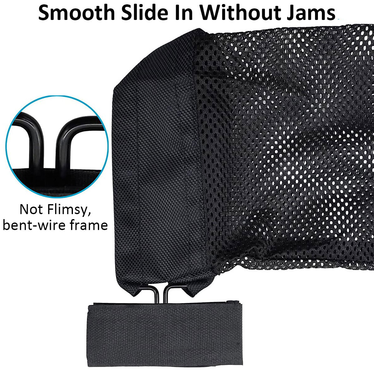 Brass Catcher Zip Quick Release Brass Collector Mesh With Heat Resistant Padded