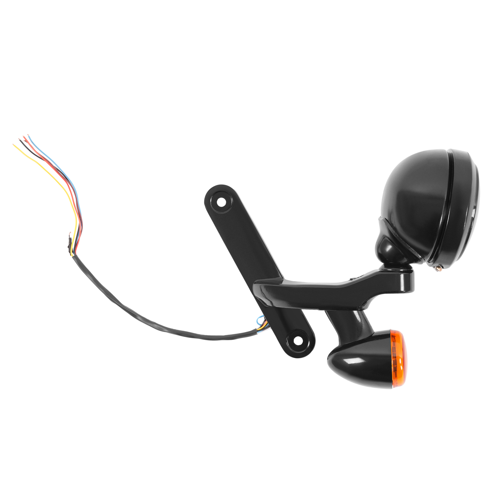 Fog Light Bracket Turn Signal LED For Harley Street Glide Road King 1994-Up