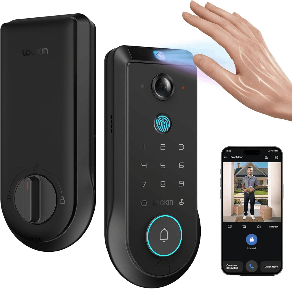 LOCKIN Veno Palm Vein/Fingerprint Recognition Smart Lock