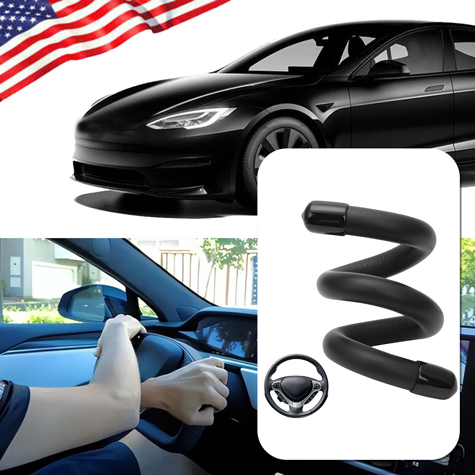 Steering Wheel Booster Weight Autopilot Counterweight For Tesla Model 3/Y/X/S