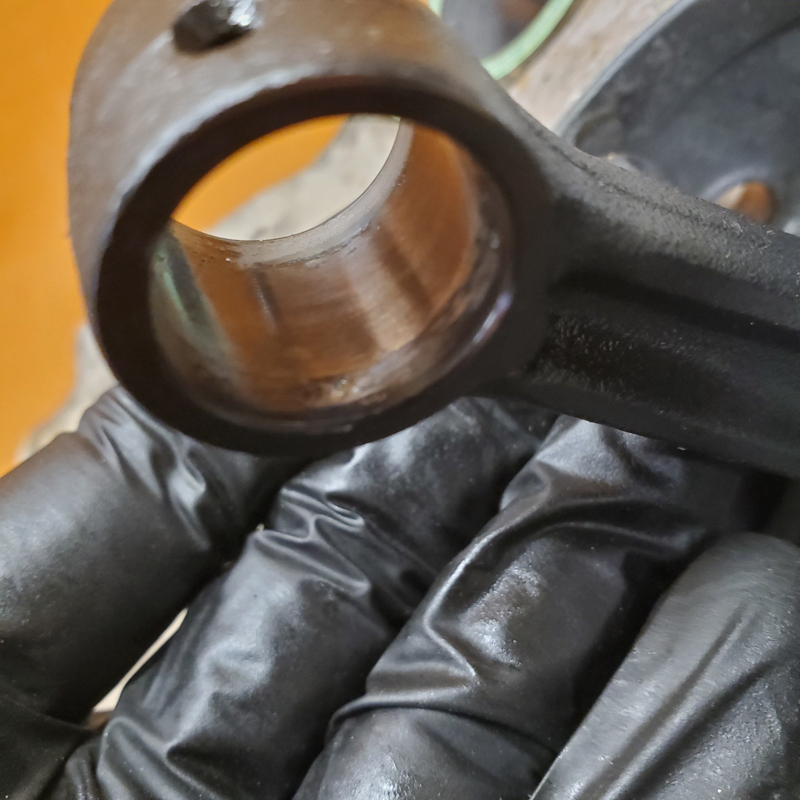 1997 Honda Foreman 400 4x4 Engine Motor Block Crank Case Crankcase Shaft Bottom