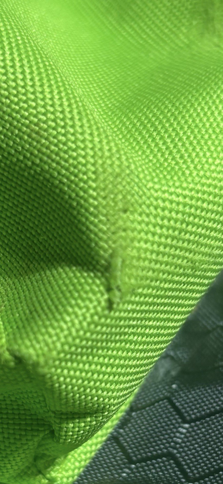 Boombah Rolling Superpack Catchers Bag Neon Green *missing Front Flap *