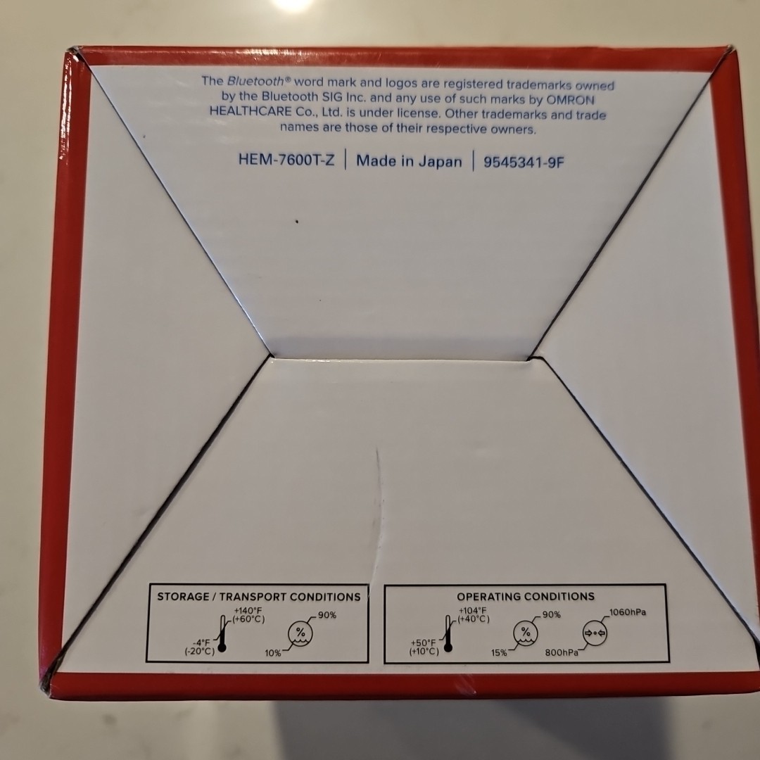 Omron Evolv Wireless Upper Arm Blood Pressure Monitor