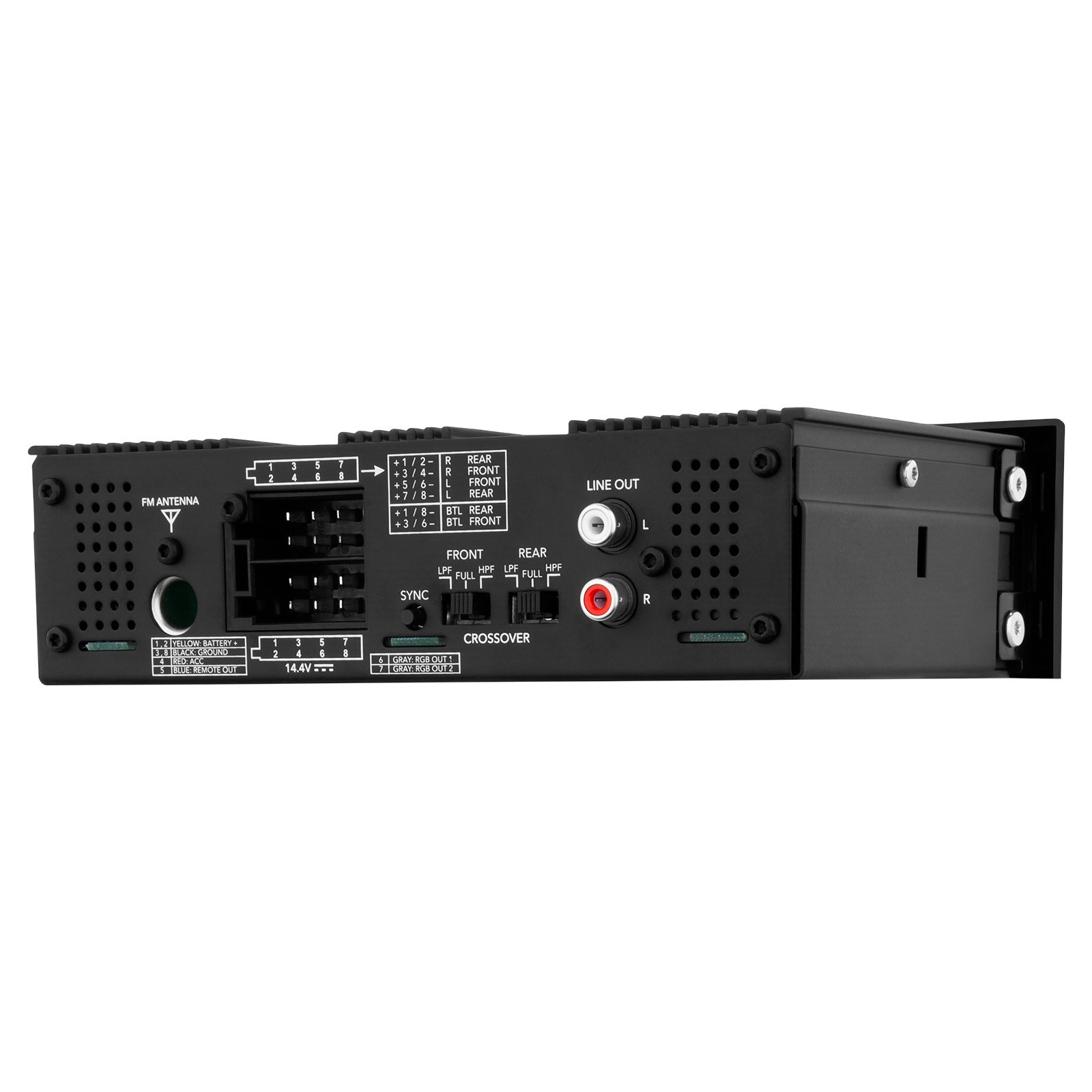 [US SELLER] Taramps AMPLAYER G2 400W 4CH Bluetooth Car Audio Receiver w/ Remote