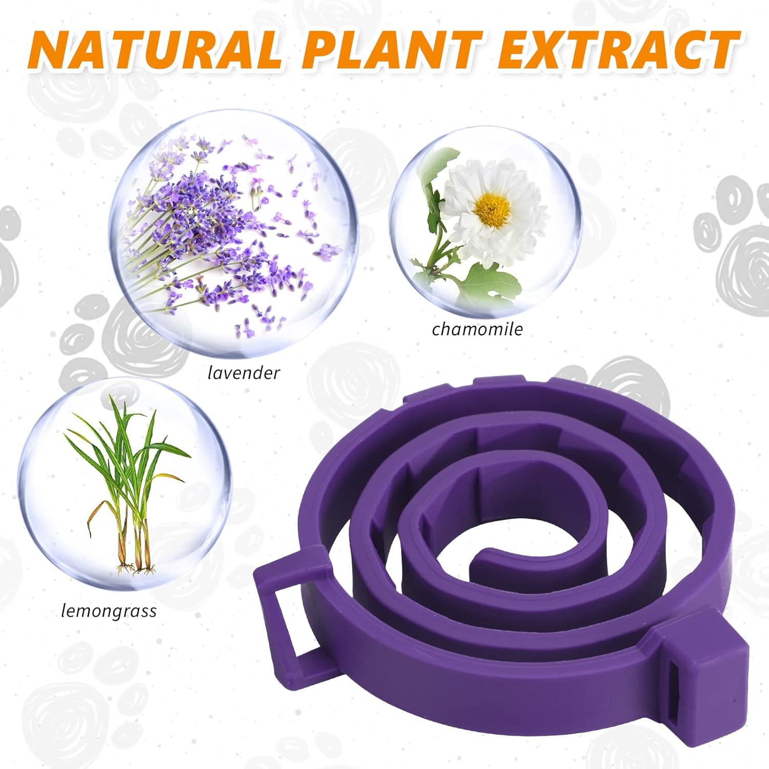 Sentry Industries Calming Collar for Cats 3Ct Purple Assorted Sizes 3 Pack