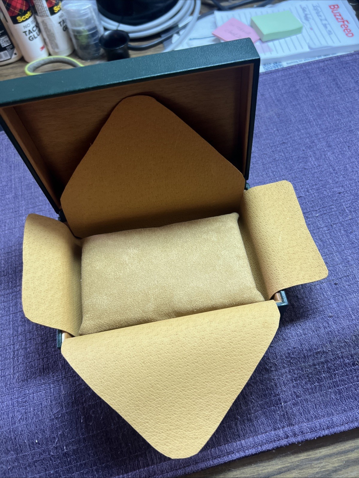 Replacement Pillow Real leather cover colt for Rolex 68.00.xx box High Quality‼️