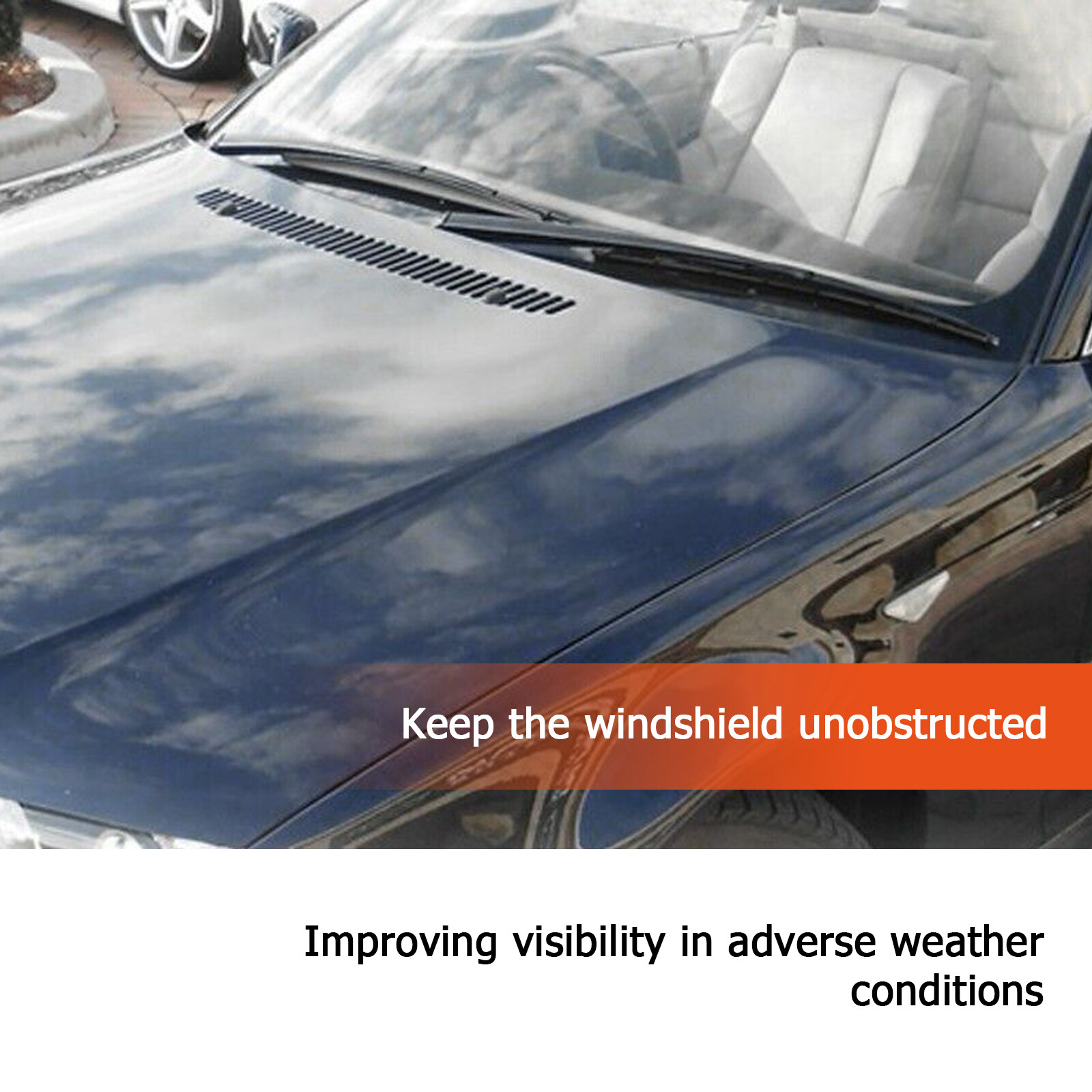 Fits 97-06 BMW M3 E46 323i 328i Lower Motor Cowl Cover-Windshield Wiper Grille