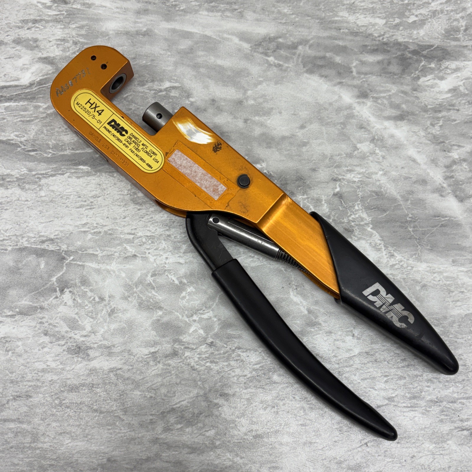 DMC Daniels HX4 M22520/5-01 Aviation Crimp Hand Tool