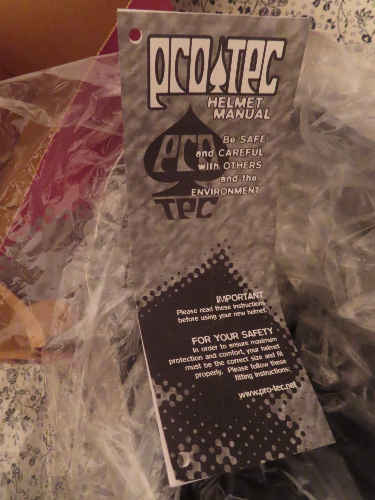 Vintage 1990s Pro Tec Helmet Chrome XL Skateboard Old School BMX