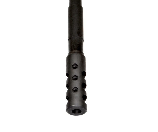Steel 11/16x24 TPI Thread Competition Muzzle Brake Compensator For .450/.458
