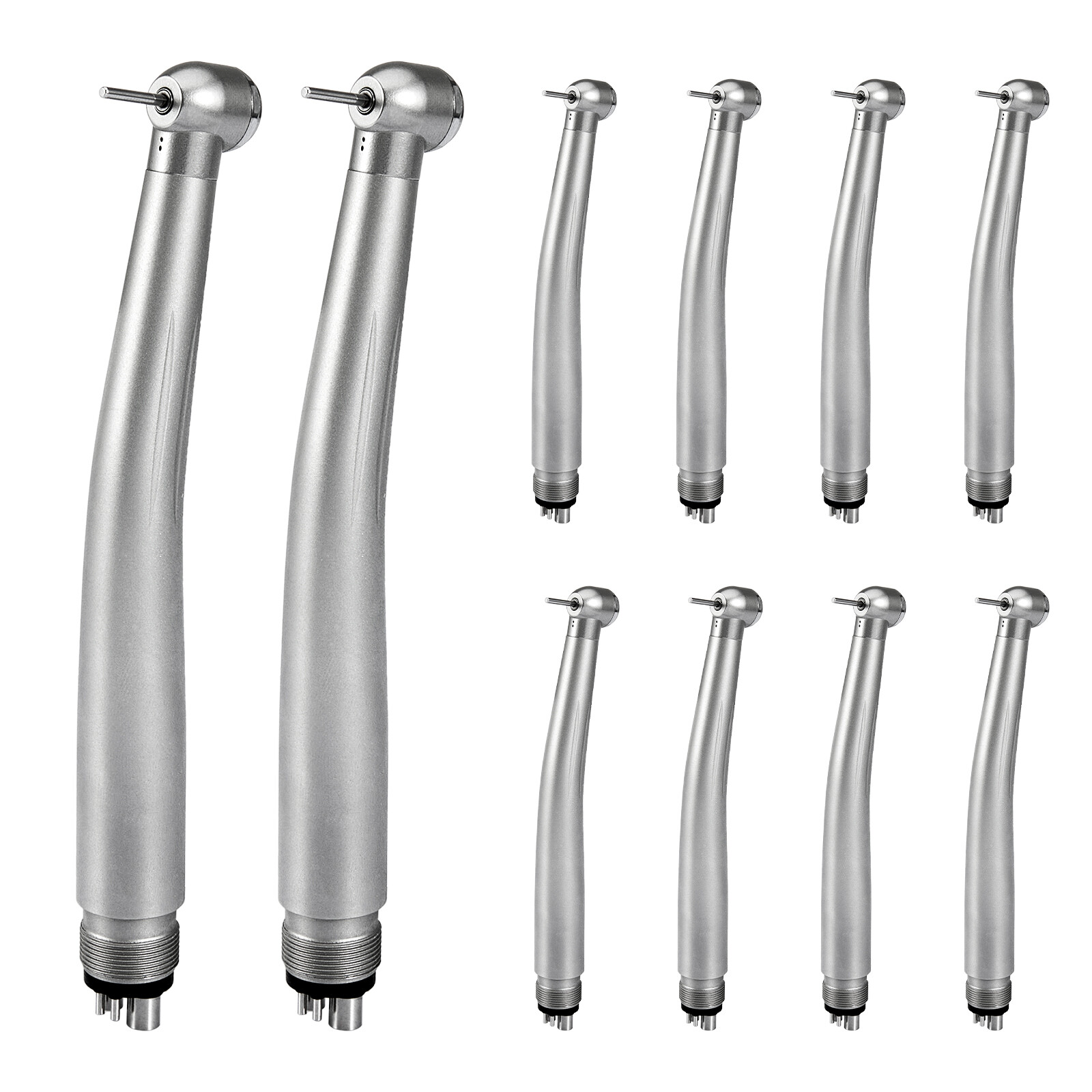 10 Packs NSK Style Dental High Speed Handpiece Push Button 4Hole Air Turbine USA