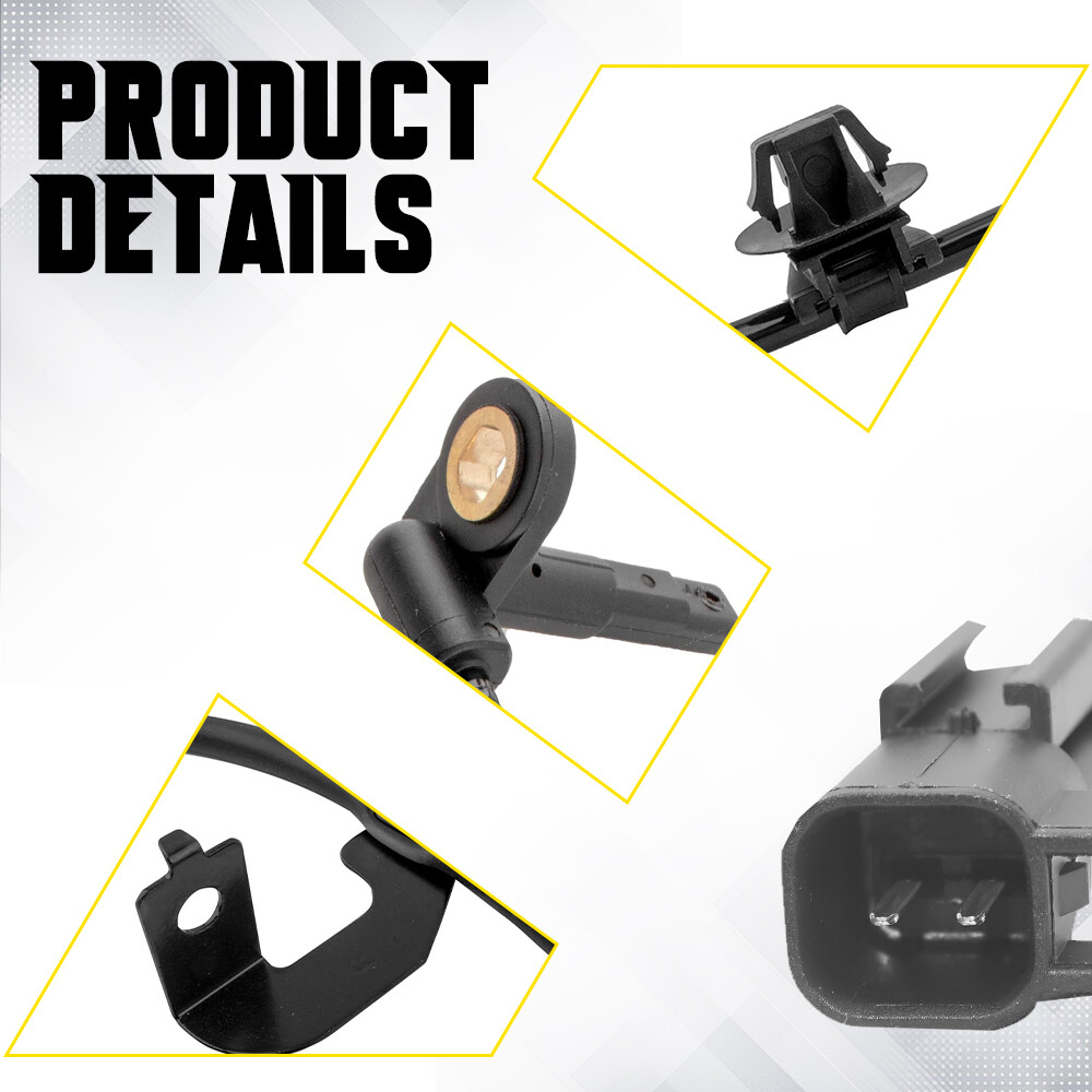 2X ABS Wheel Speed Sensor Front Right & Left For 2011 2012 13-2019 Dodge Journey