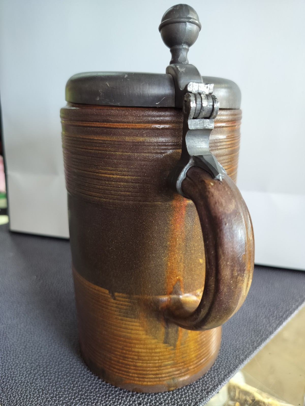 Rare VTG Gerz Koenig Pilsener Jahreskrug 1980