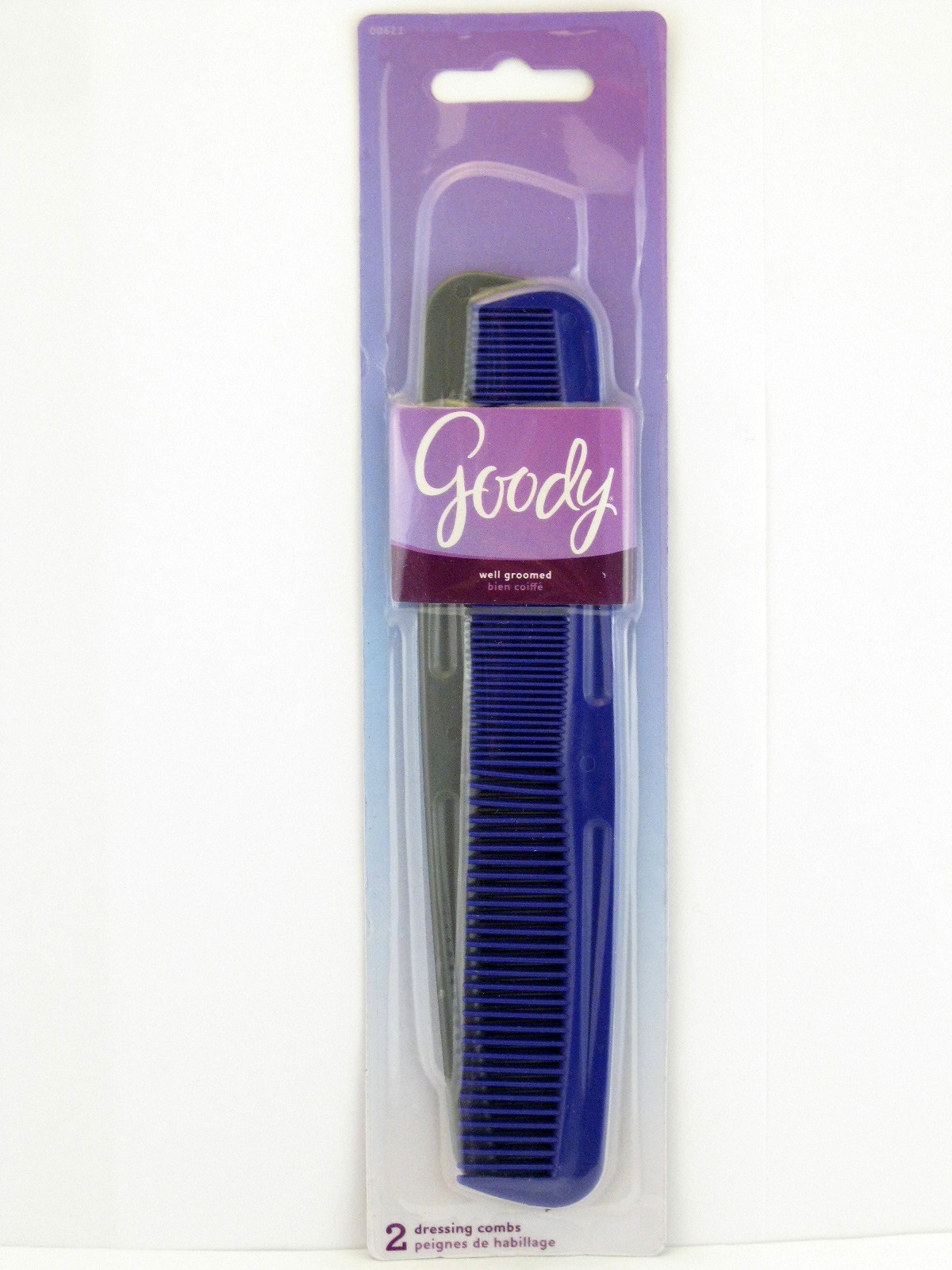 GOODY 7" UTILITY HAIR COMBS - 2 PCS. (00621)