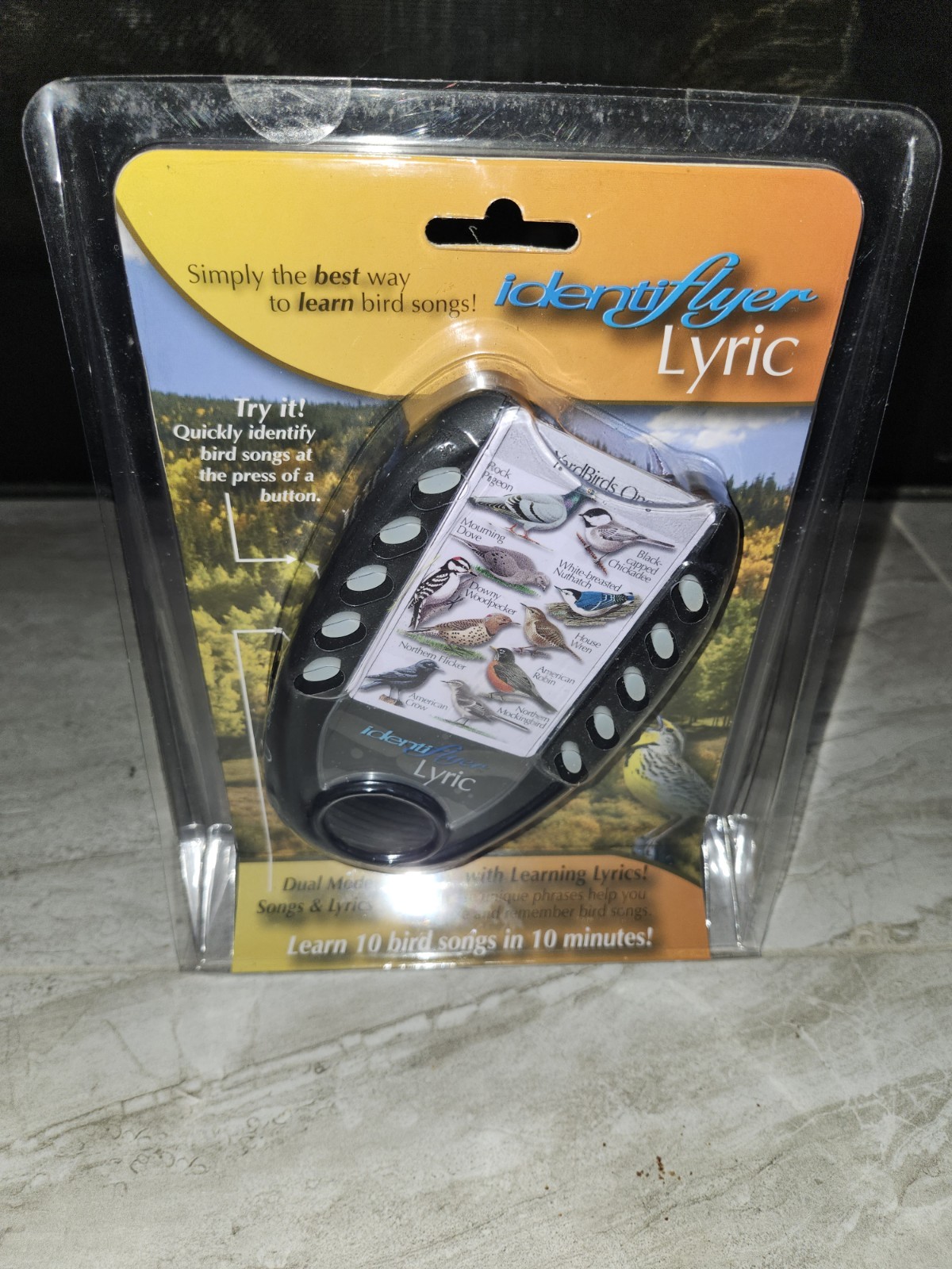 Identiflyer Lyric Bird Song Pocket Identification Learning Tool - Brand New