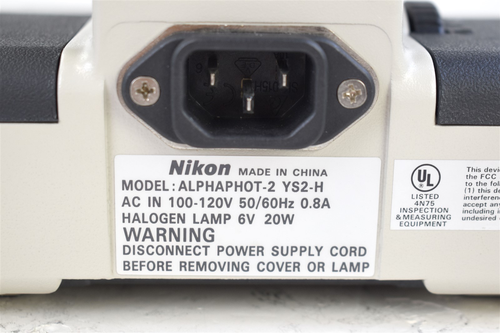 Nikon Alphaphot-2 YS2-H Binocular Microscope w/ 4 10 40 100 Objectives