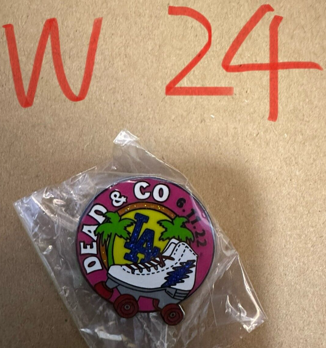 Dead And Company Pin Official 2022-2023 Tour Pin,VA/OH/IL/NY/NC/MA etc. Pick No.
