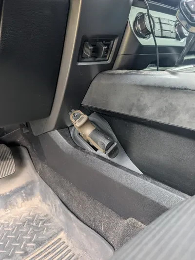 2015-2020 F150 Side Arm Holder - Console Holster Mount