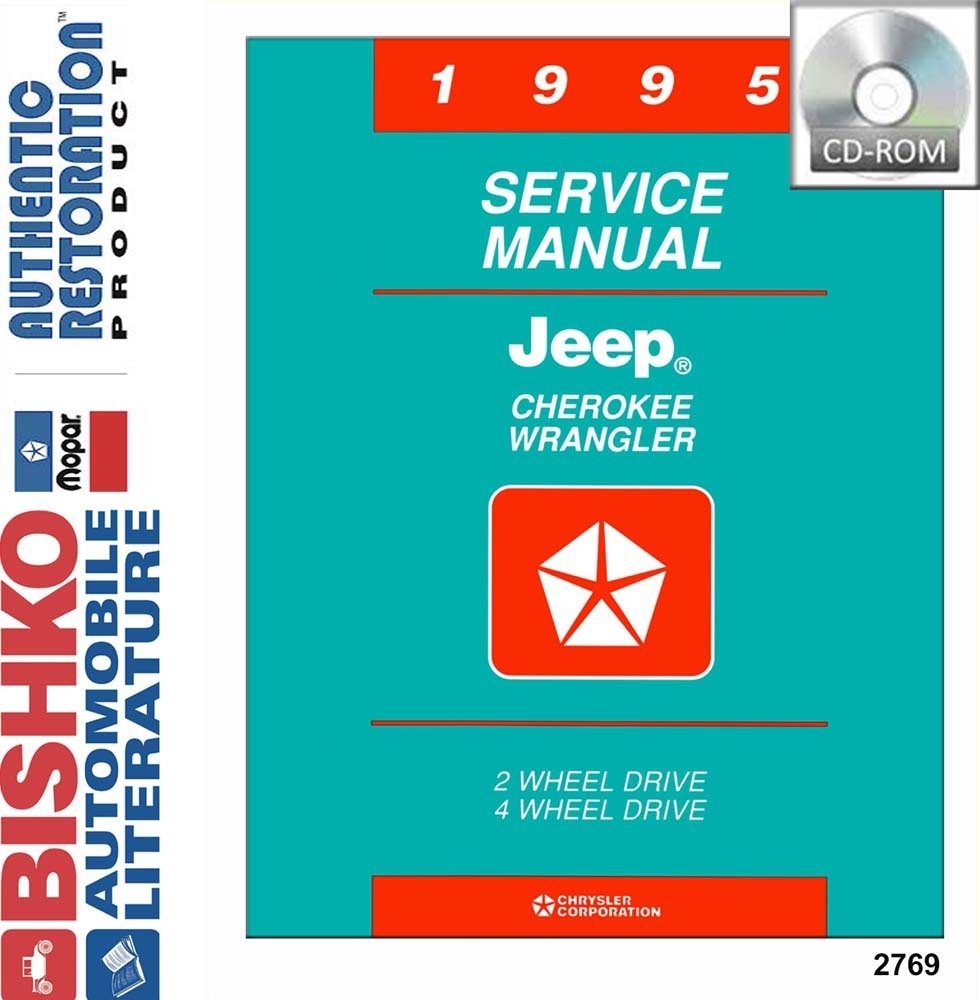 1995 Jeep Cherokee, Wrangler Factory Shop Service Manual