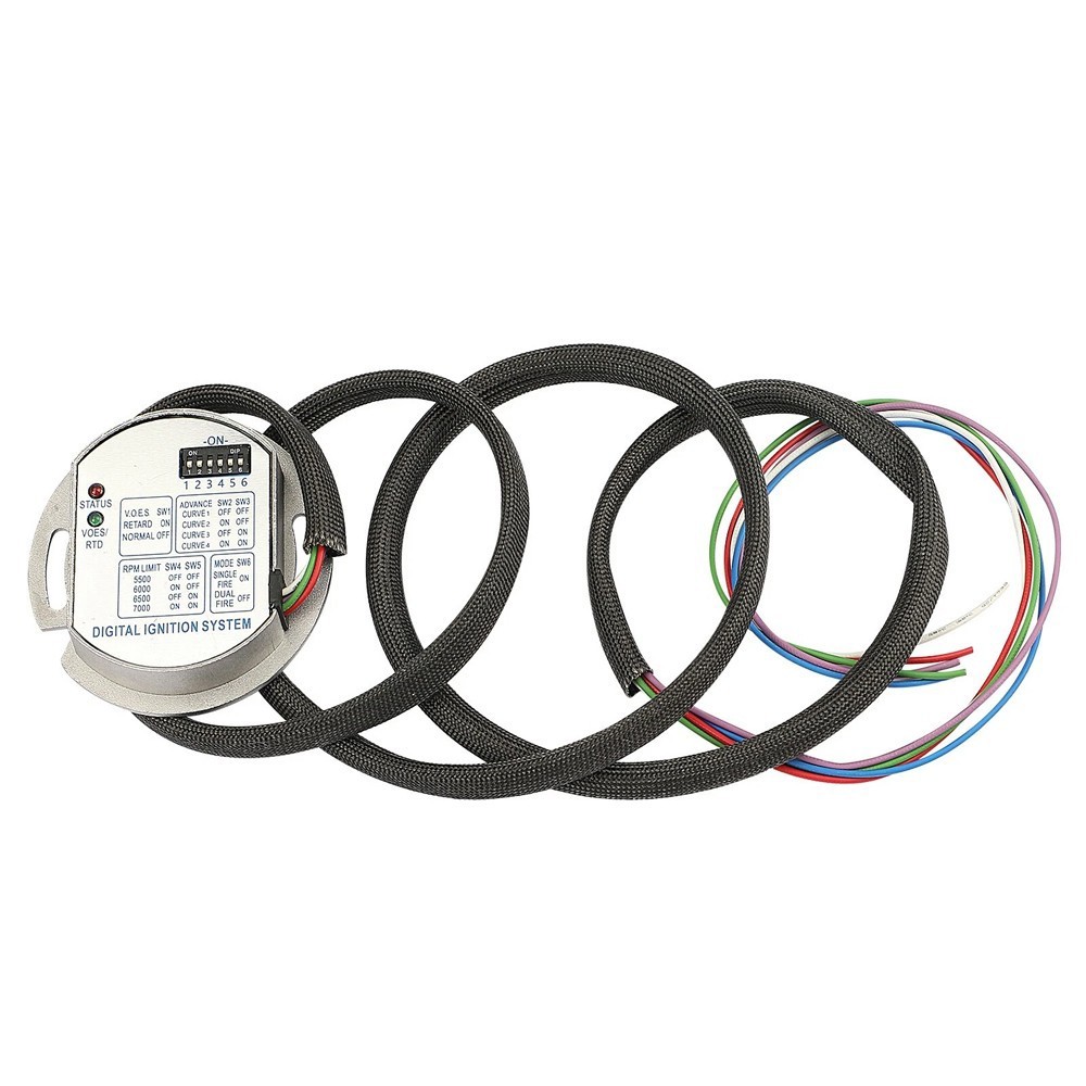 Single Fire Programmable Ignition Kit For 1970-03 Harley-Davidson Big Twin Evo