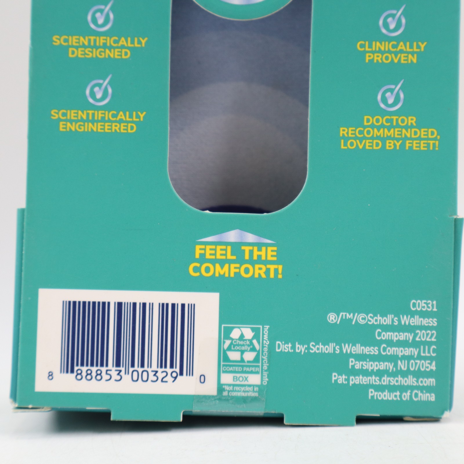 Dr. Scholl's Prevention Prevent Pain Women's Protective Shoe Insoles Size 6-10