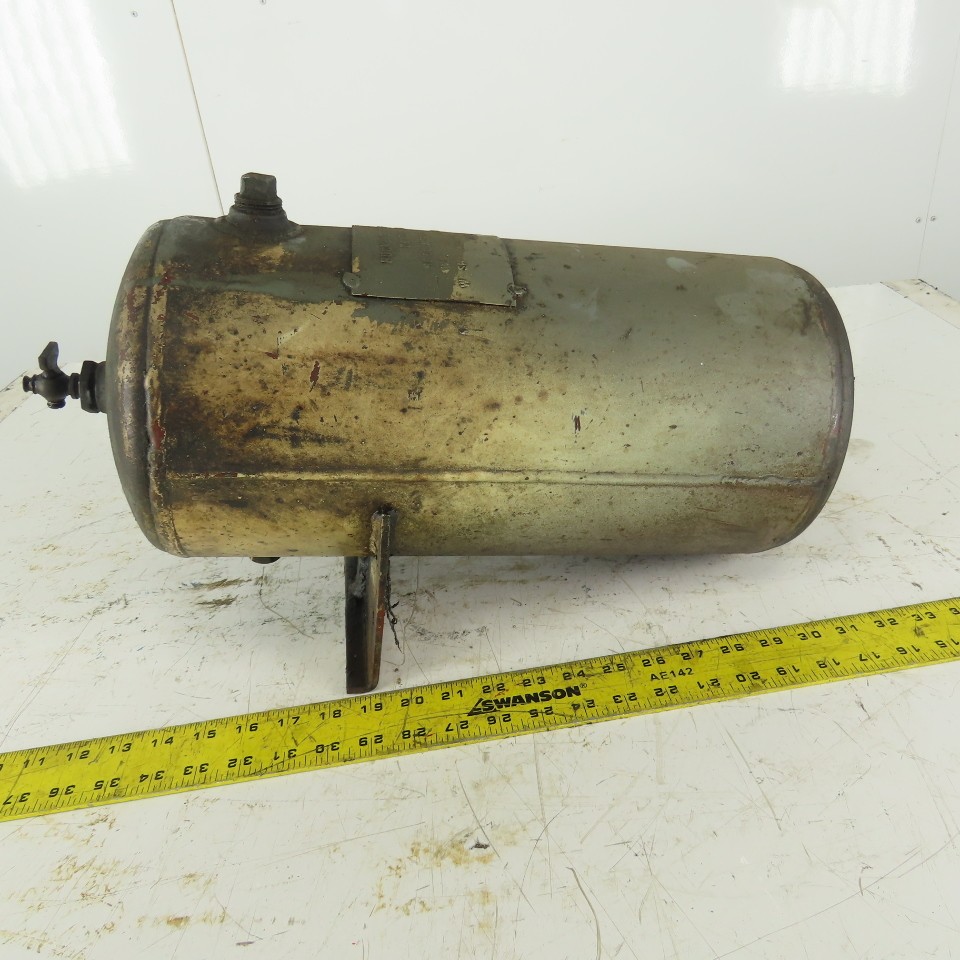 Buckeye Boiler Co. 4-1/2 Gallon Holding Tank Return Reservoir 125 PSI 250°F