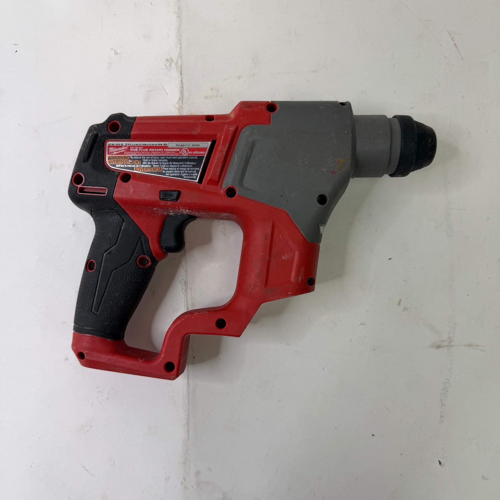 Milwaukee 2416-20 M12 12V 5/8" SDS Rotary Hammer Tool Only