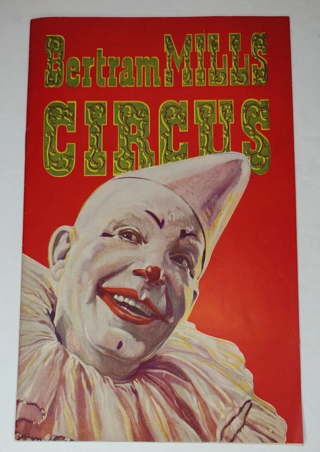 Vintage 1947 Bertram Mills Circus 12-page Program/Booklet for Great Britain Tour