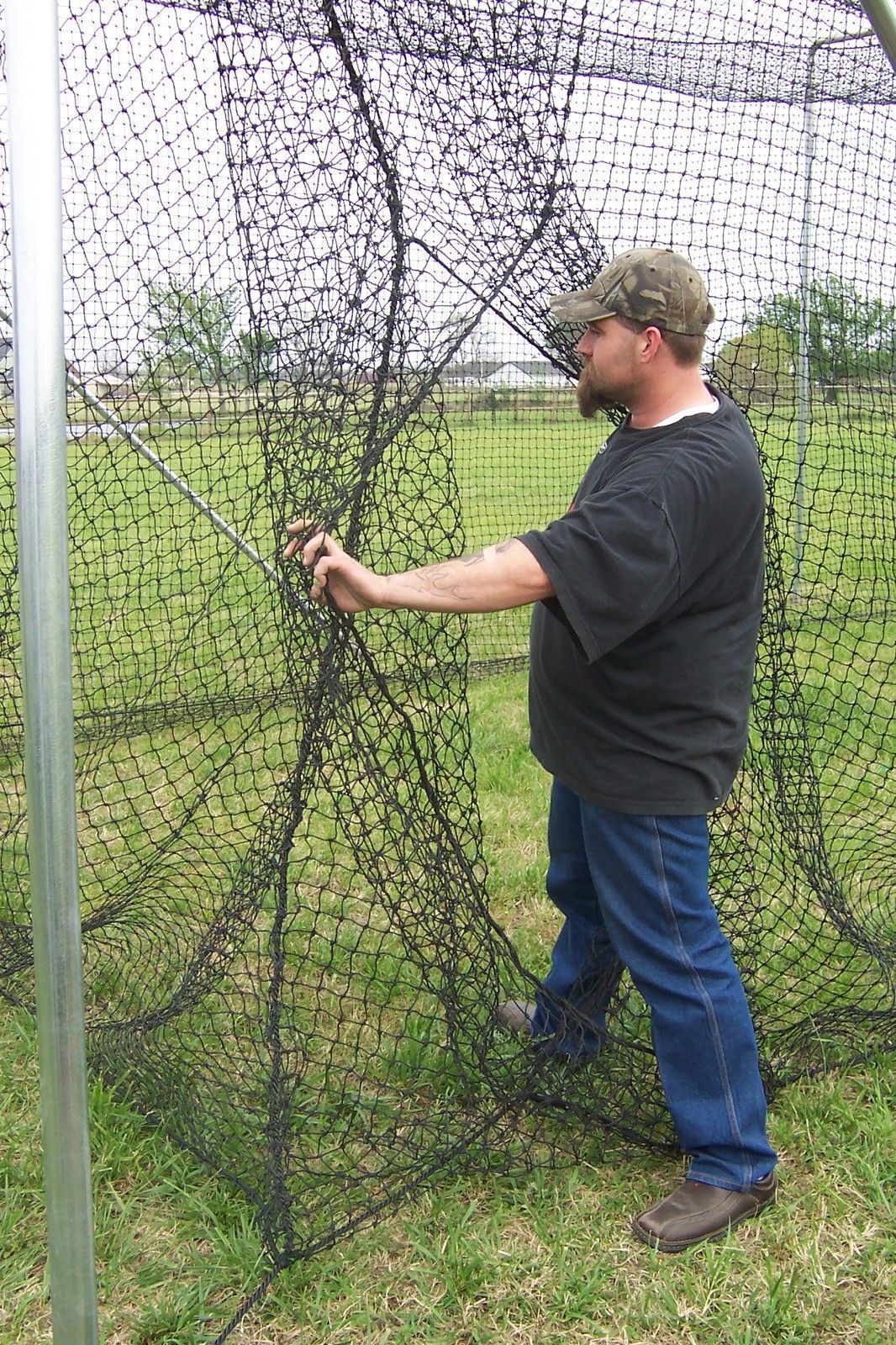 Batting Cage Net Backyard Baseball Softball Batting Practice Netting | Net Only