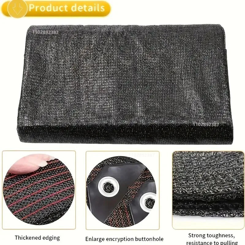 Sunshade Net Anti-UV Garden Balcony Plant Shade Cover Net Patio Car Sun Shade