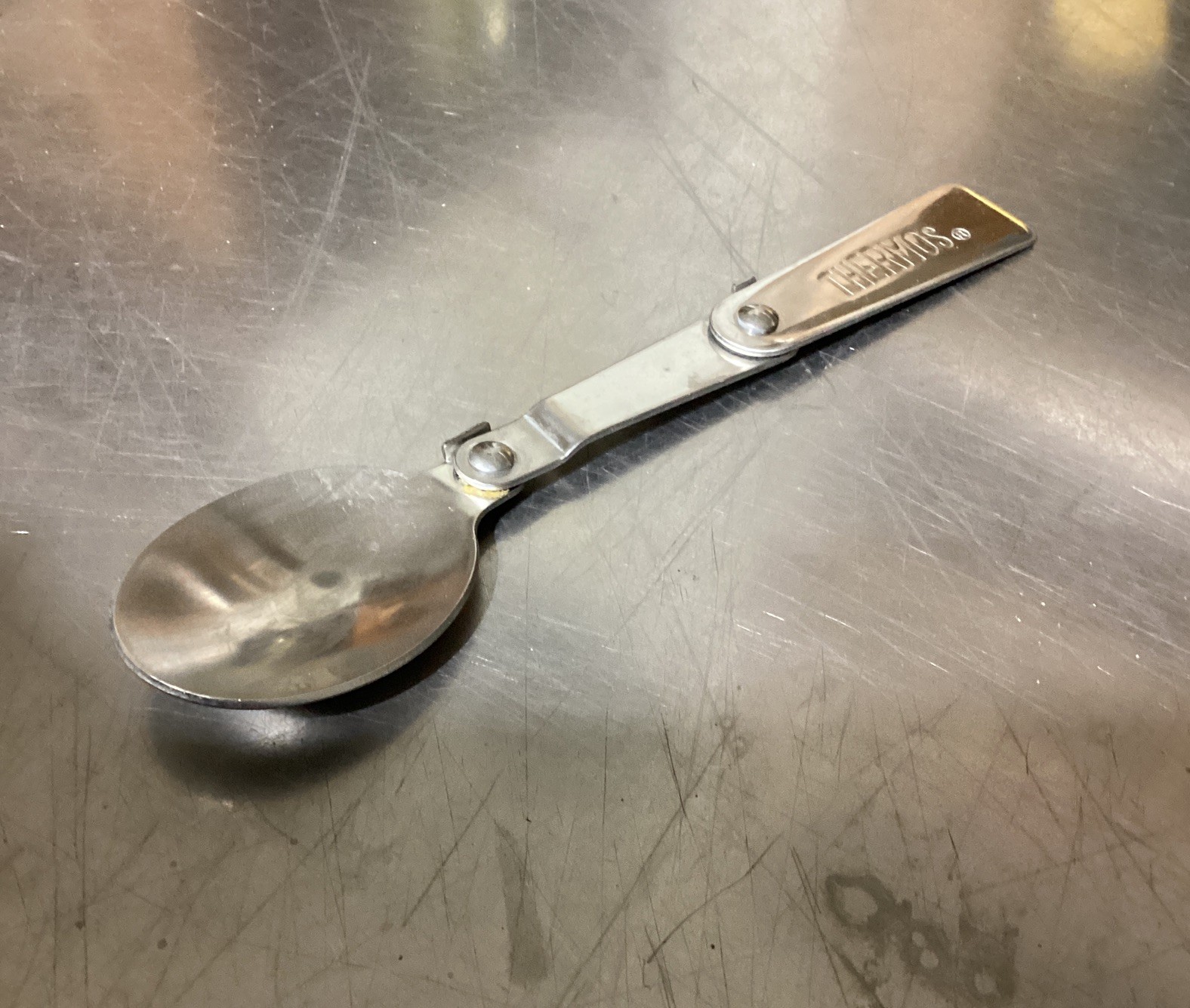 Thermos Stainless Steel Metal Folding Spoon