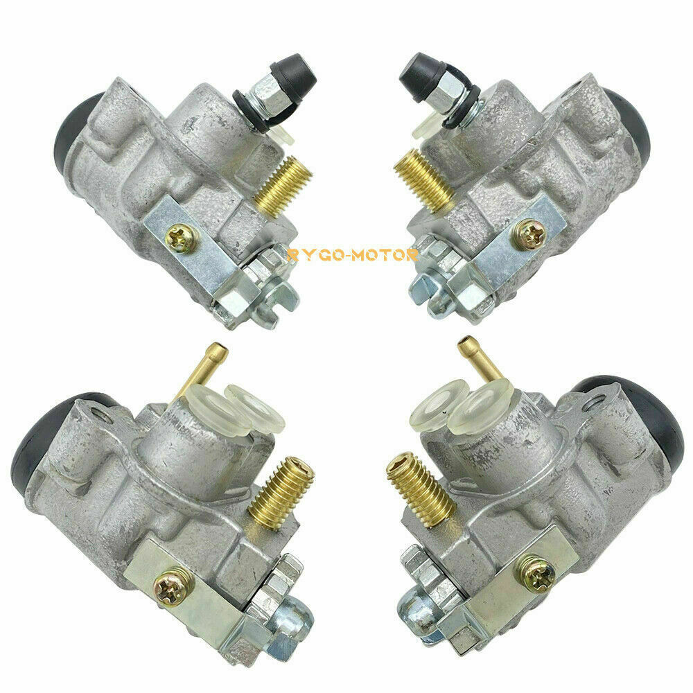Front Brake Wheel Cylinders W/Shoes Kit for Honda Rancher 350 TRX350 2000-2003