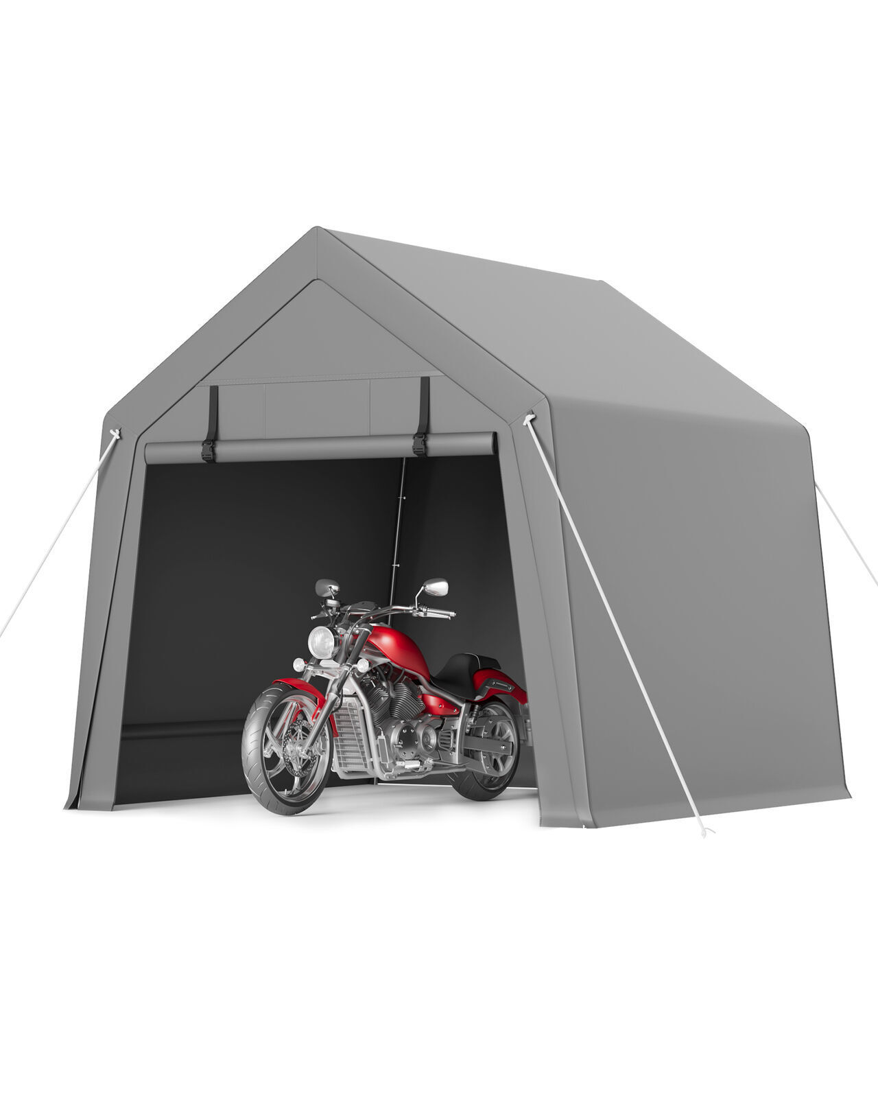 6x8/7x12/10x10/10x15 Outdoor Storage Shelter Shed Carport Canopy Garage Car Tent