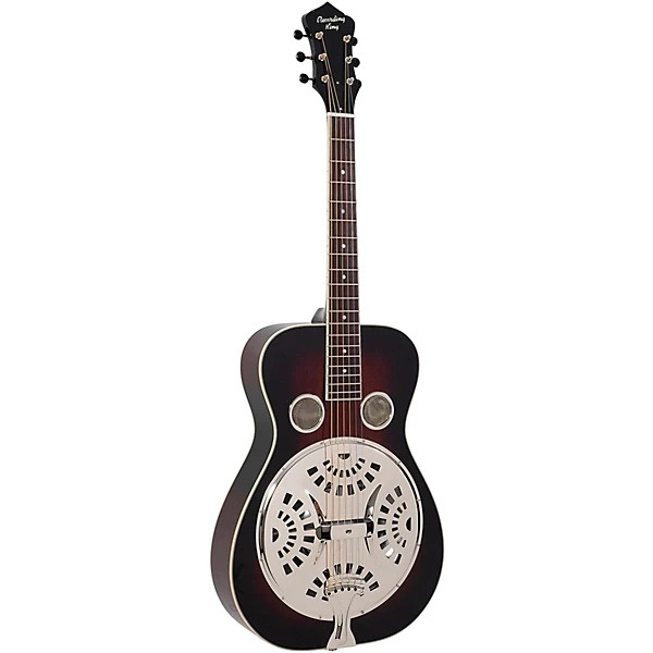 Recording King RR-36-VS Maxwell Round Neck Resonator Guitar - Vintage SunBurst
