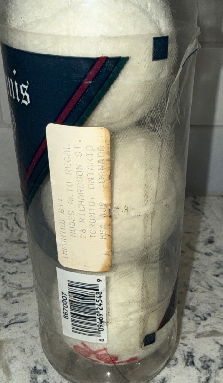 Vintage Unopened Ralph Lauren Polo 3 Tennis Balls Pony w/ Red, Blue Logos New